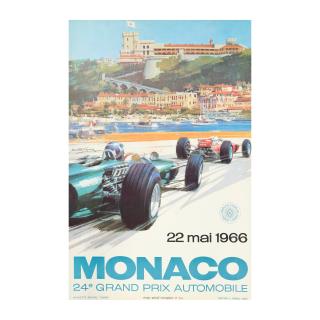 Michael Turner - Monaco. 24 Grand Prix Automobile. 22 Mai 1966