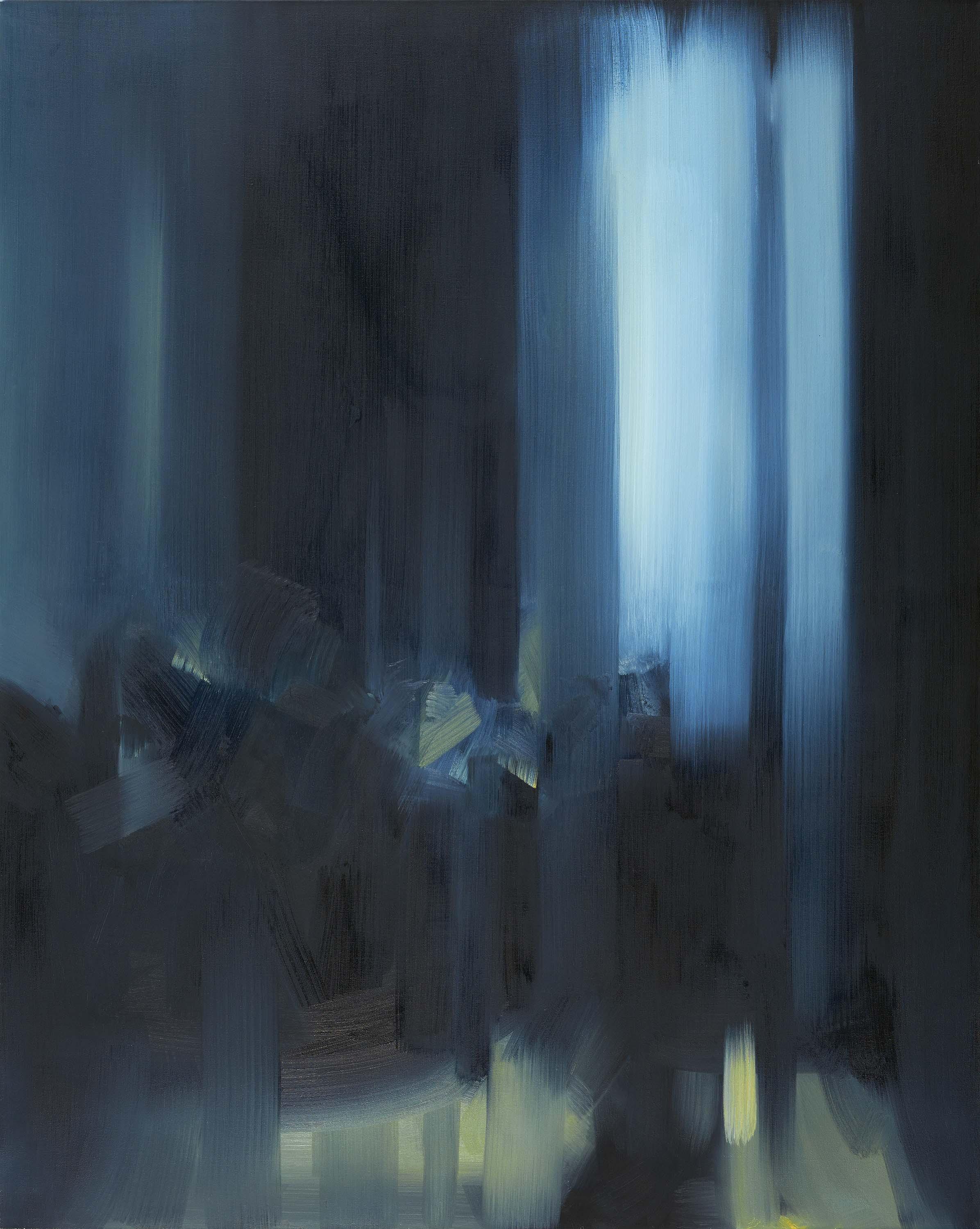 Michael Van Ofen - Der Künstler in seinem Atelier.