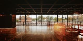 Michael Wesely - Neue Nationalgalerie Berlin (1.4. 2016 - 26.4. 2017).