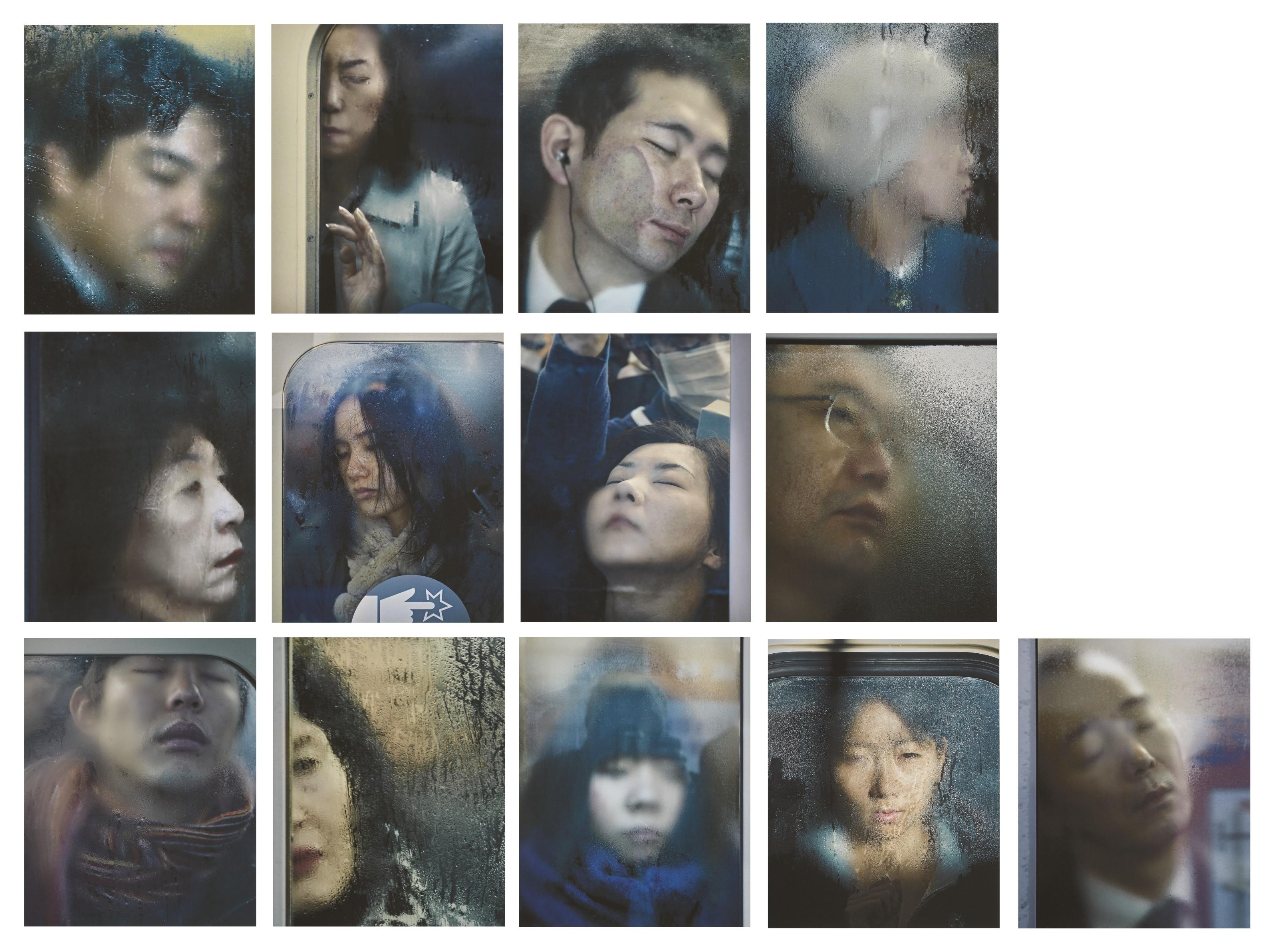 Michael Wolf - Tokyo Compression 13, 2012