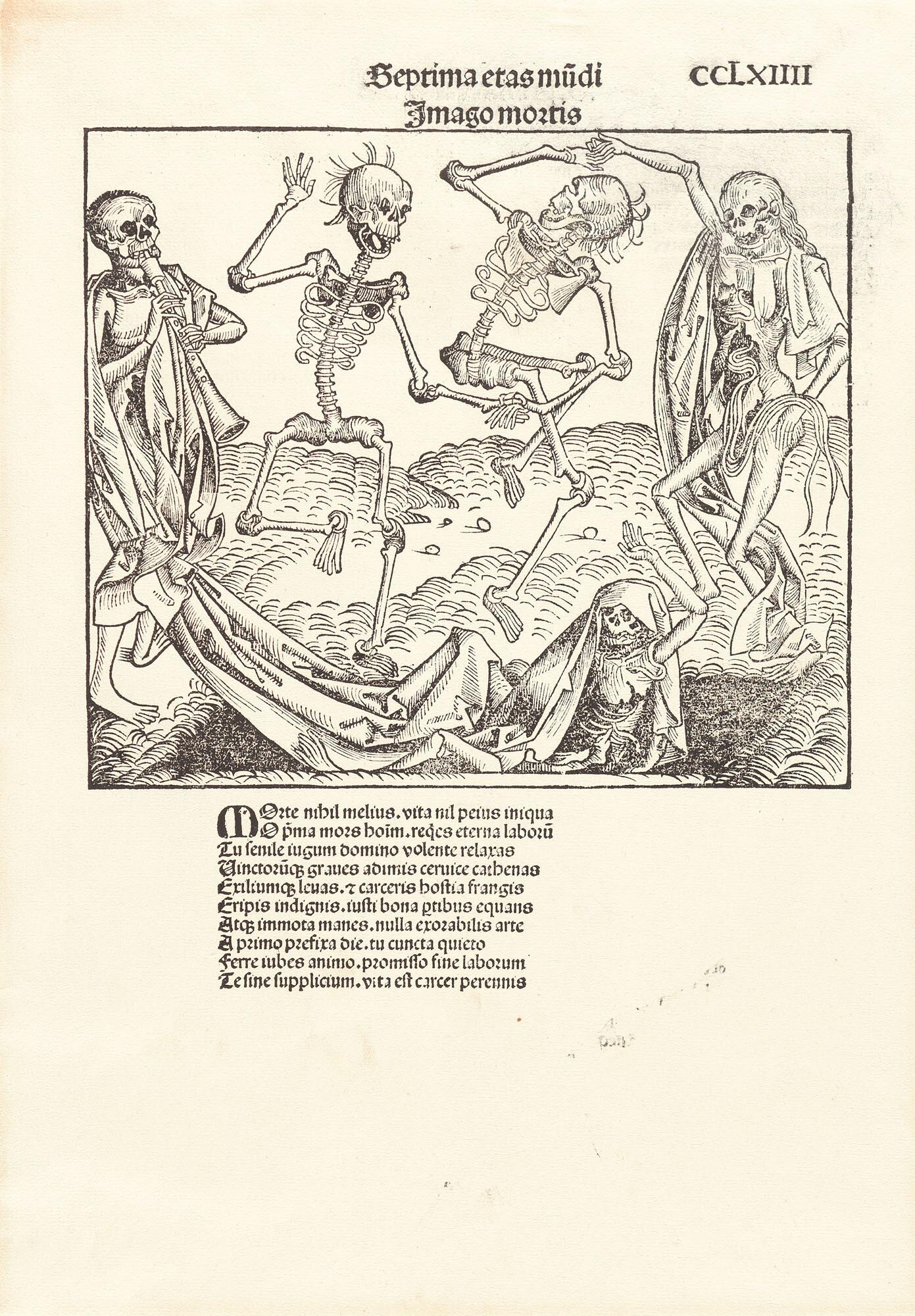 Michael Wolgemut - 3 Bll. aus: Die Schedel’sche Weltchronik.