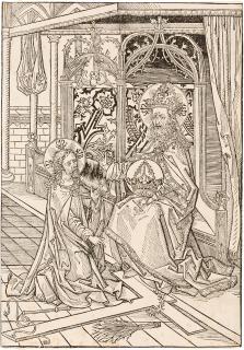 Michael Wolgemut - 3 Bll.: Verschiedene Darstellungen aus dem „Schatzbehalter“.