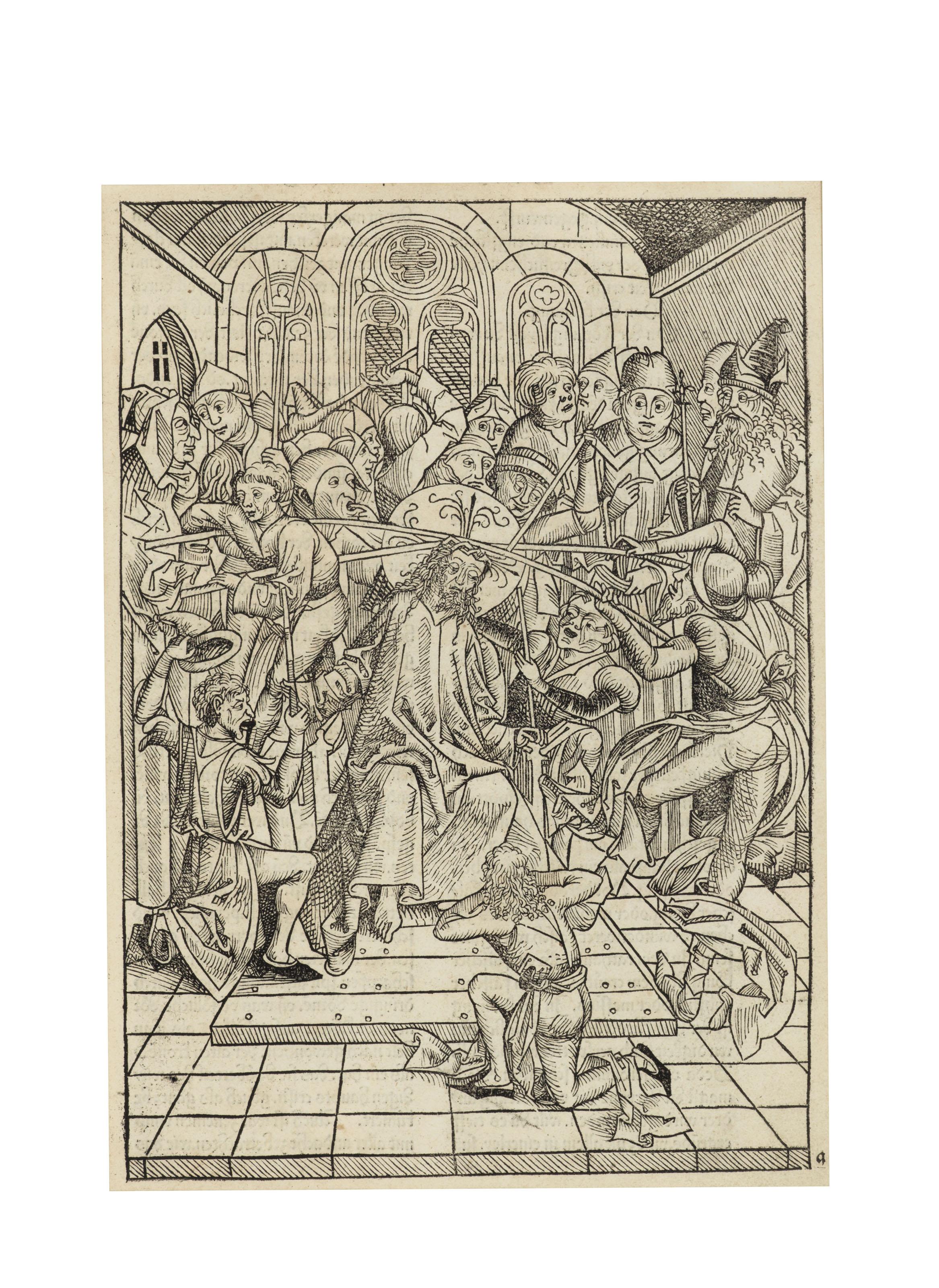 Michael Wolgemut - The Crowning Of Thorns, From: Stephan Fridolin\'S \'Schatzbehalter\'