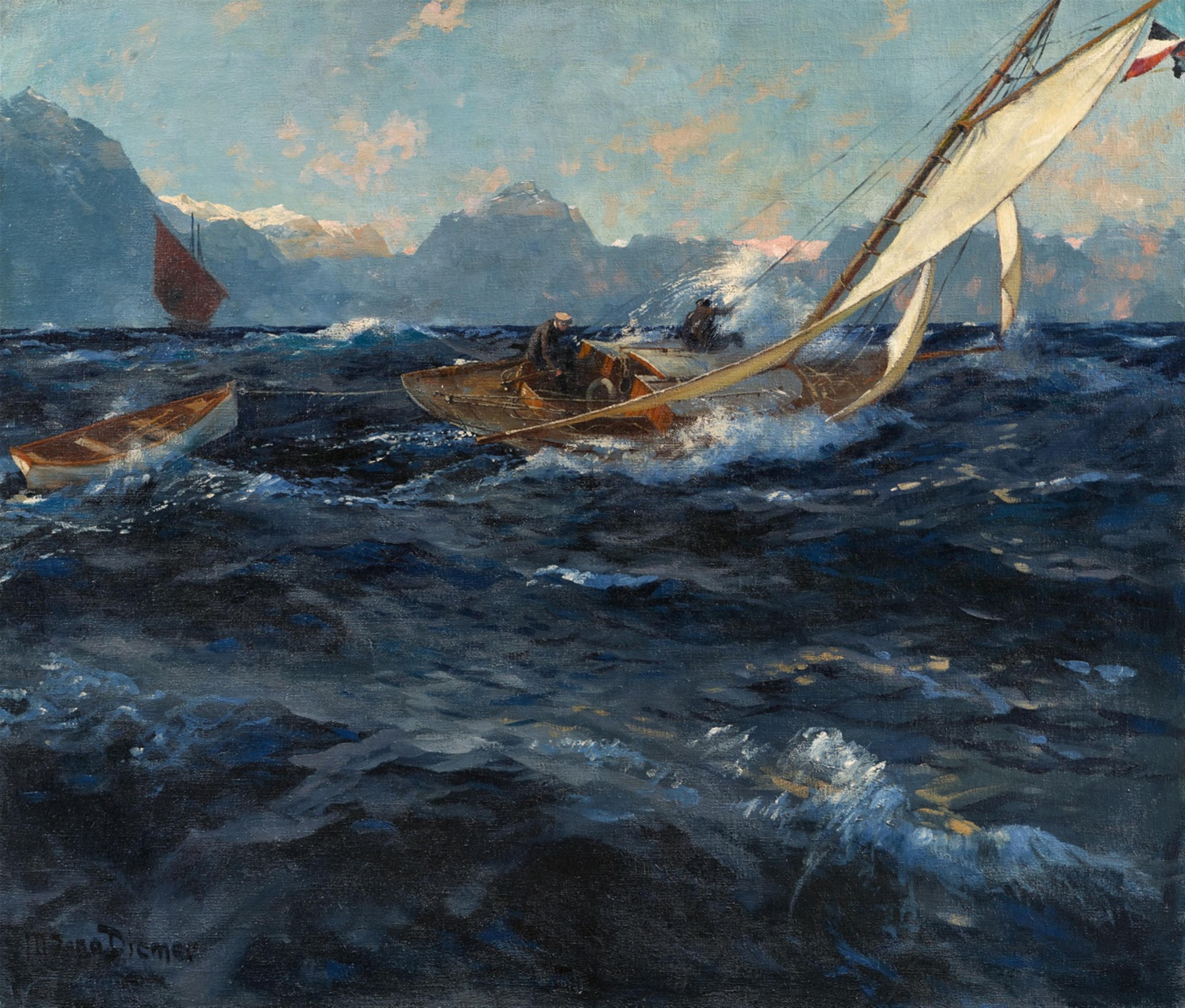 Michael Zeno Diemer - Auf der Studienreise - Gardasee