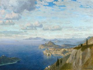 Michael Zeno Diemer - Blick auf Dubrovnik (Ragusa)
