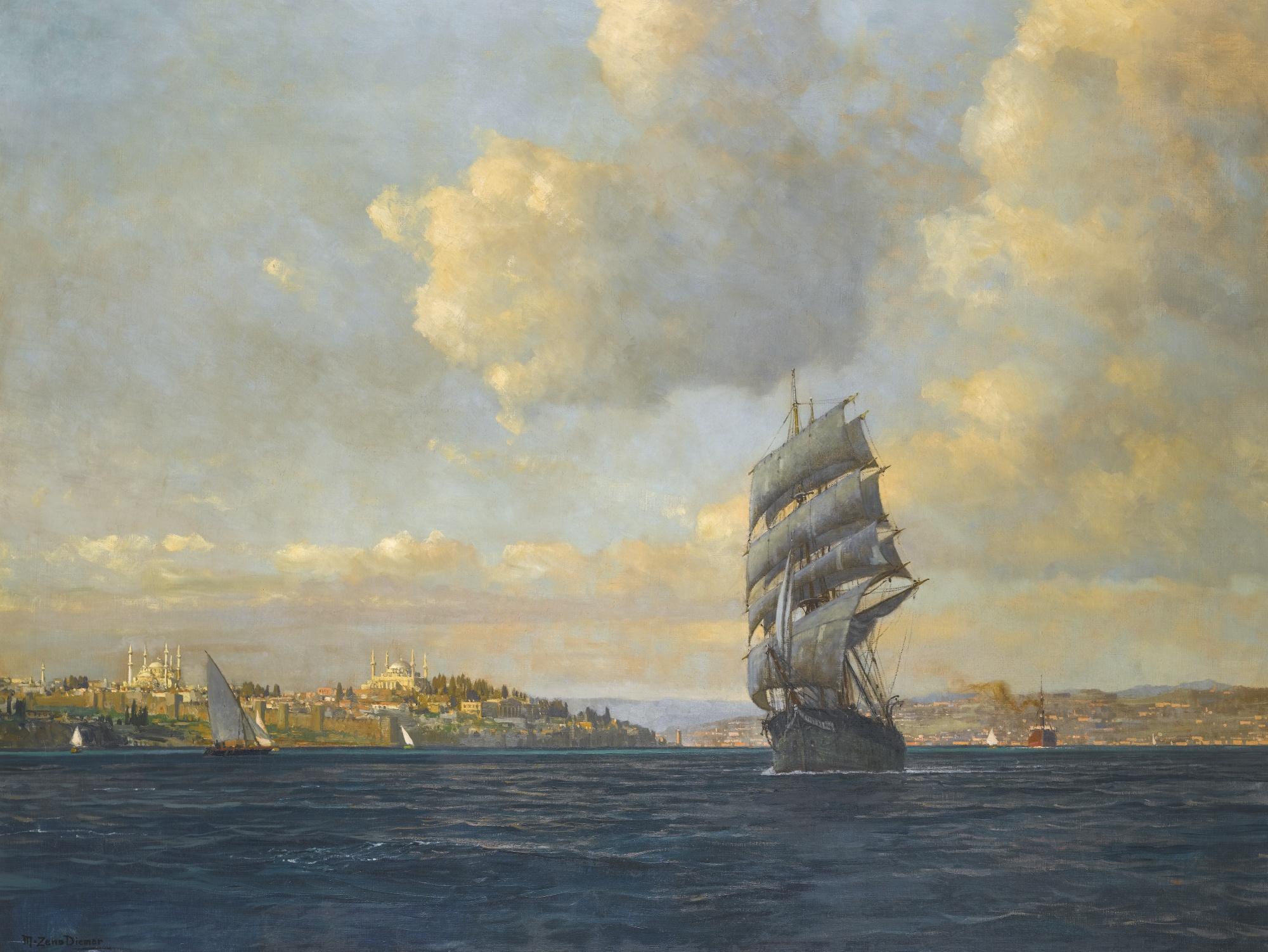 Michael Zeno Diemer - German sailing On The Bosphorus