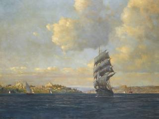 Michael Zeno Diemer - German sailing On The Bosphorus