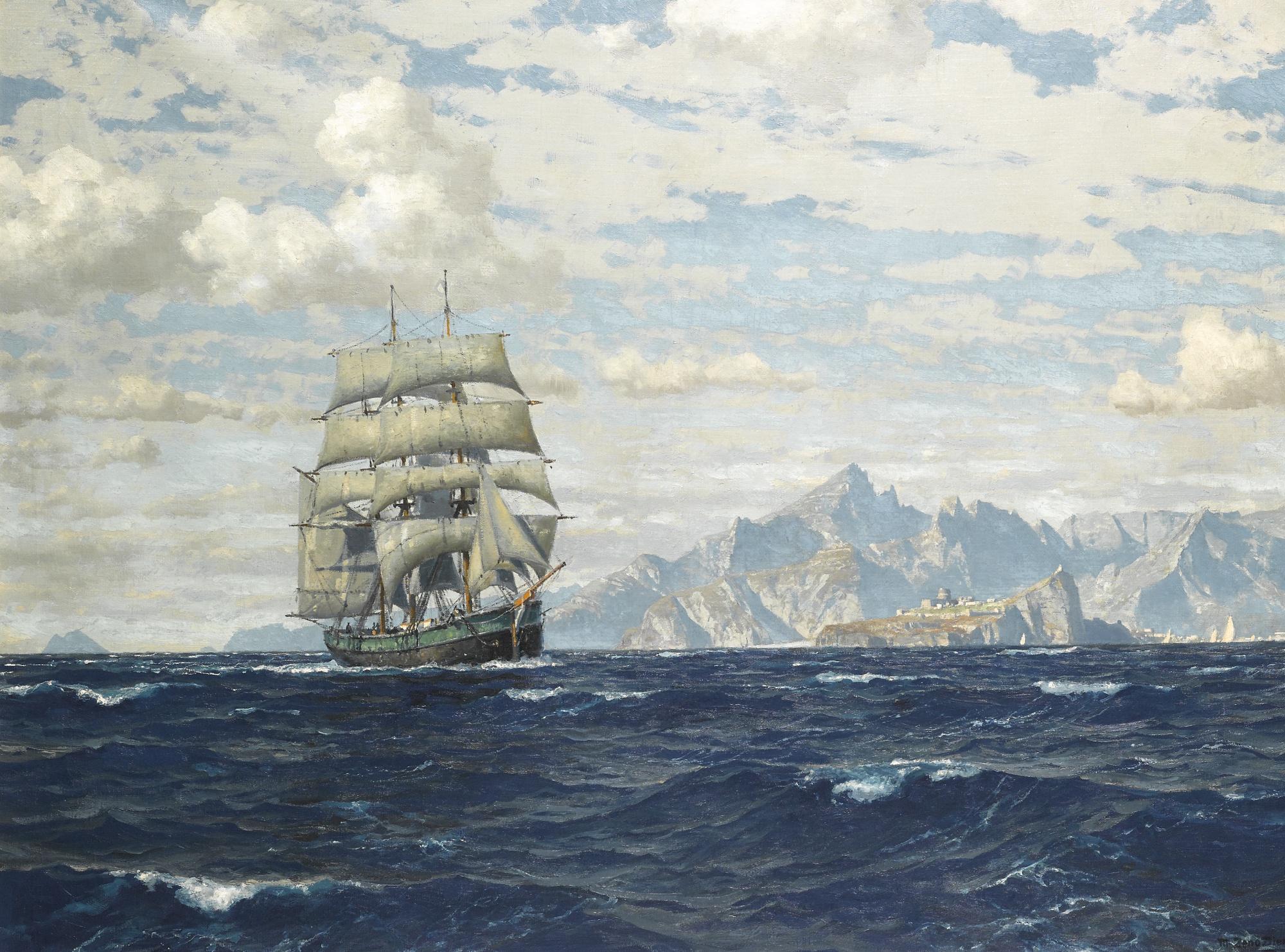Michael Zeno Diemer - German tall Ship Off Crete