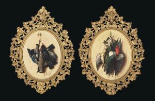 Michaelangelo Meucci - Hanging birds