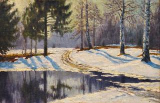 Michail Markianovic Germasev - Early Spring.