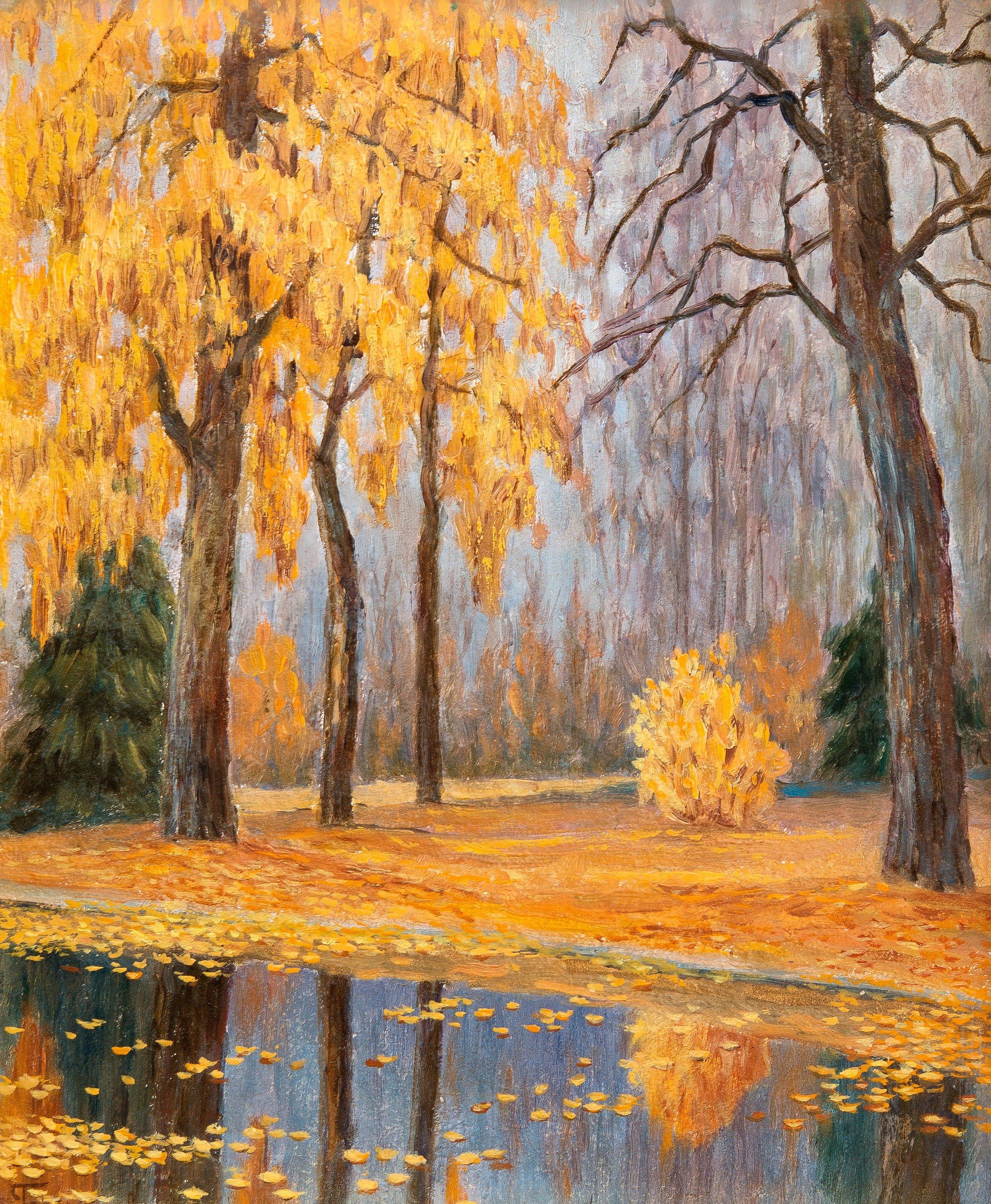 Michail Markianovic Germasev - Fall Landscape.
