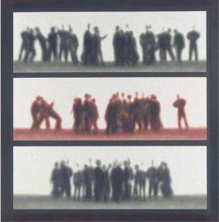 Michal Rovner - Coexistence - 3 Stages