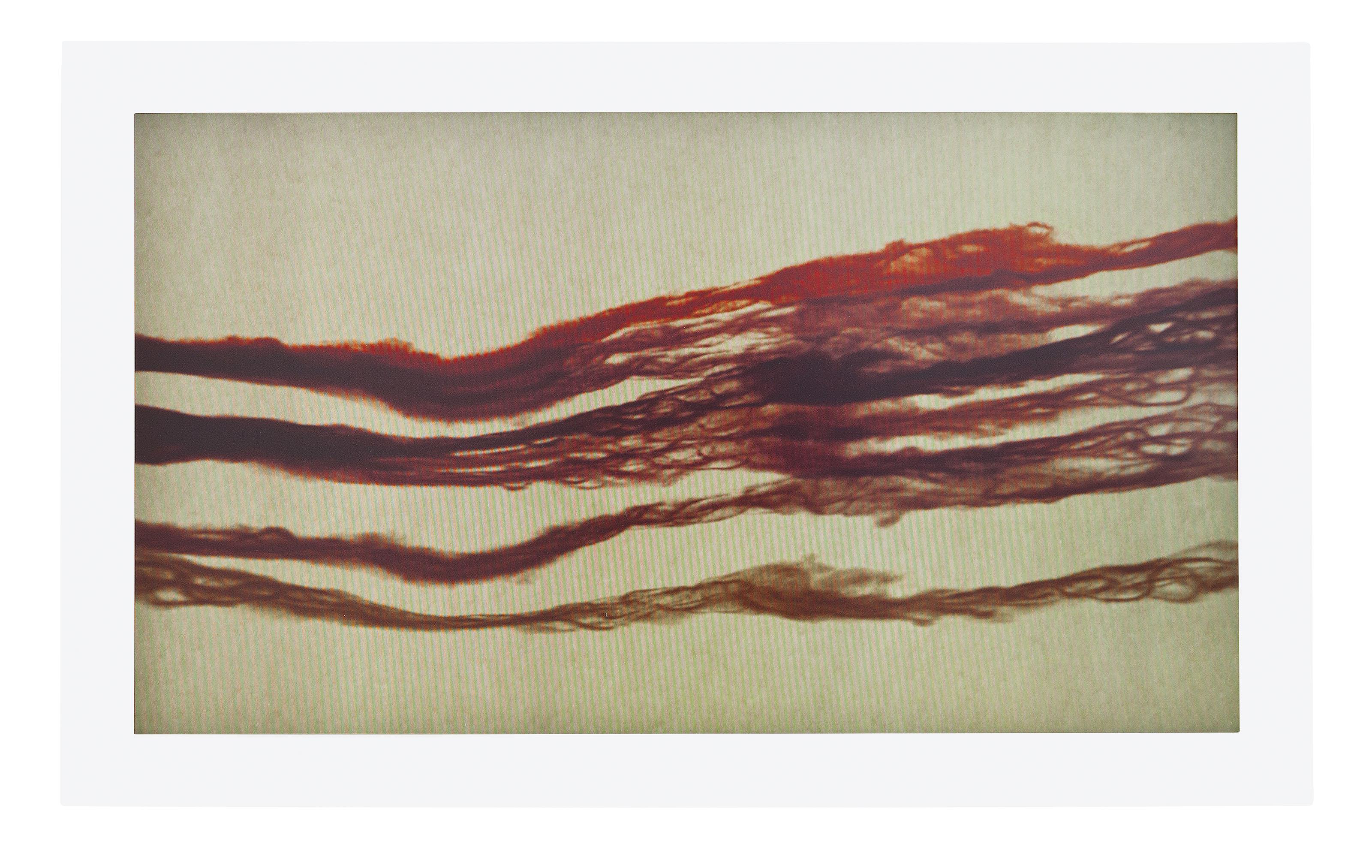 Michal Rovner - Current 3 Red