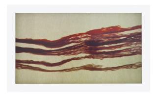 Michal Rovner - Current 3 Red