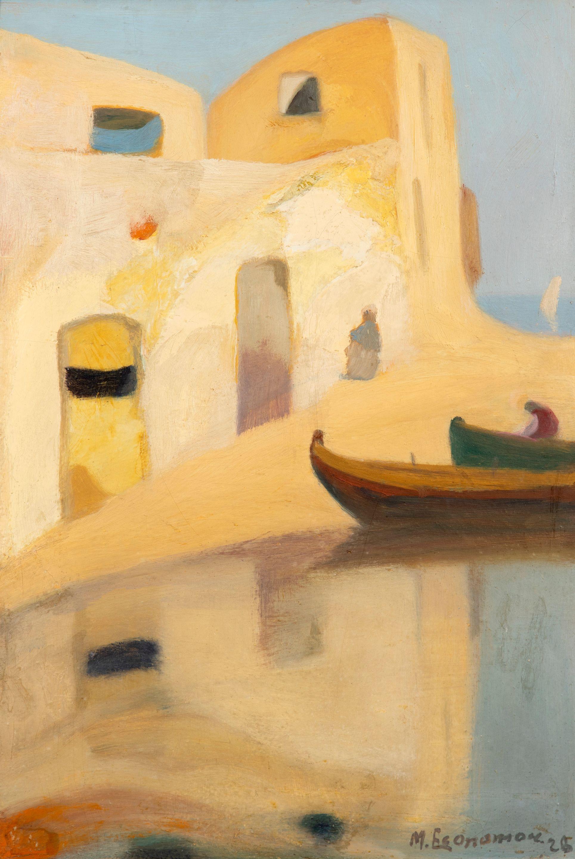 Michalis Economou - Maisons et bateaux