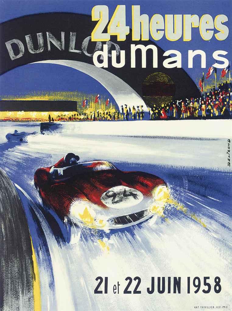 Michel Beligond - 24 Heures Du Mans, 1958