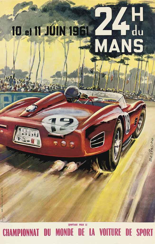 Michel Beligond - 24H Du Mans, 1961