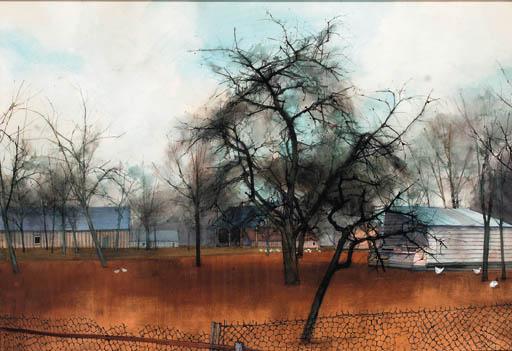 Michel Ciry - La ferme à Doudeville