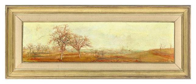 Michel Ciry - Plaine à Chateaudun