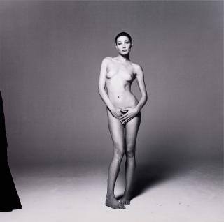 Michel Comte - Carla Bruni, 1993 (Safe Sex Campaign)