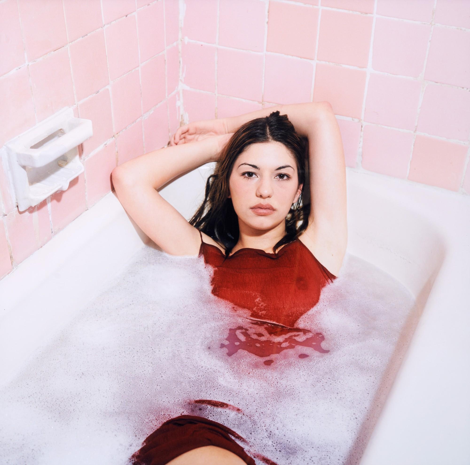 Michel Comte - Sofia Coppola, Safe Sex Campaign, 1993