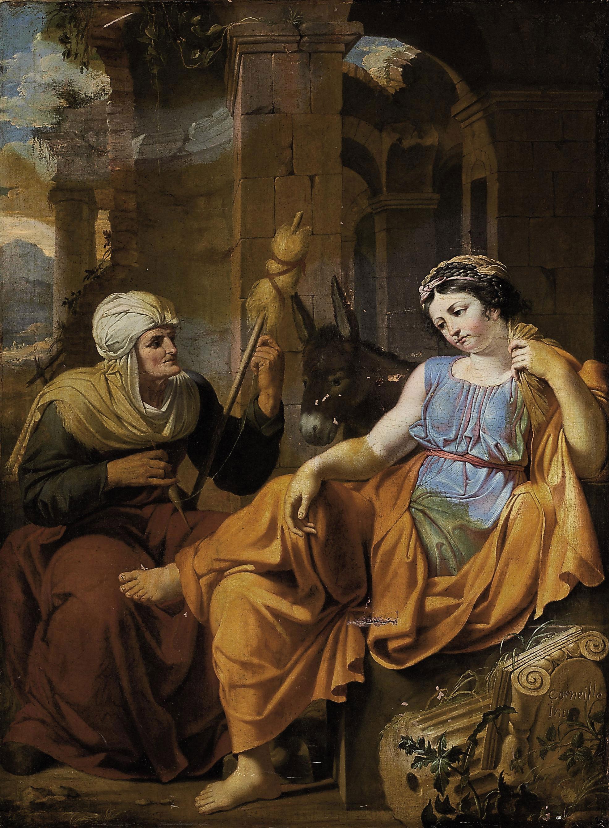 Michel Corneille I - Vertumnus and Pomona