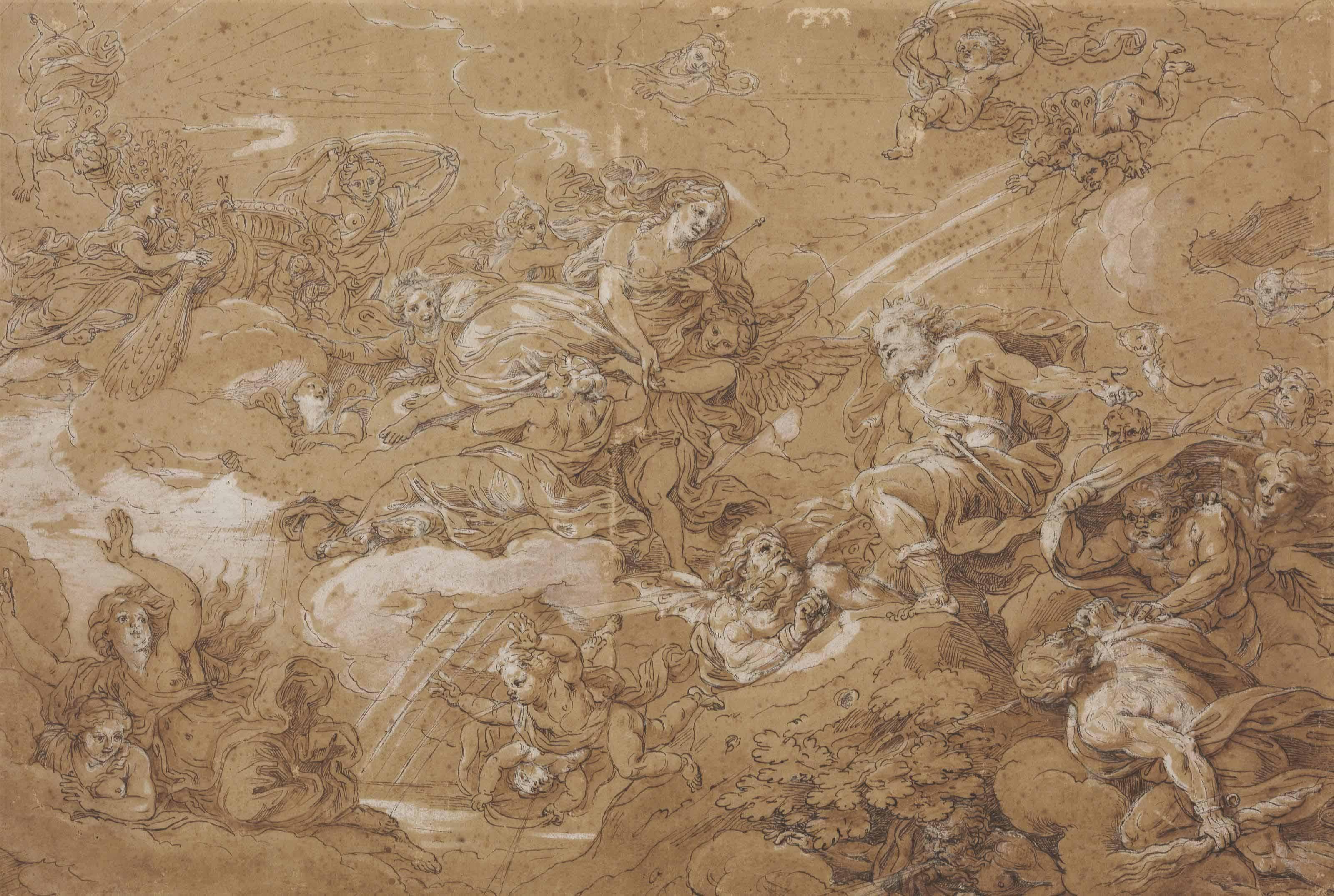 Michel Corneille II - Juno Asking Aeolus To Release The Winds