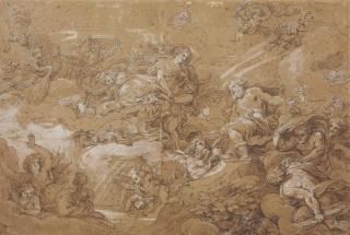 Michel Corneille II - Juno Asking Aeolus To Release The Winds