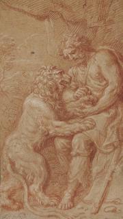 Michel Corneille Ii - Samson Et Le Lion