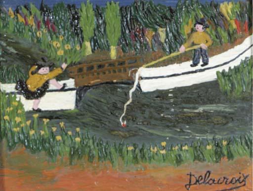 Michel Delacroix - A couple fishing