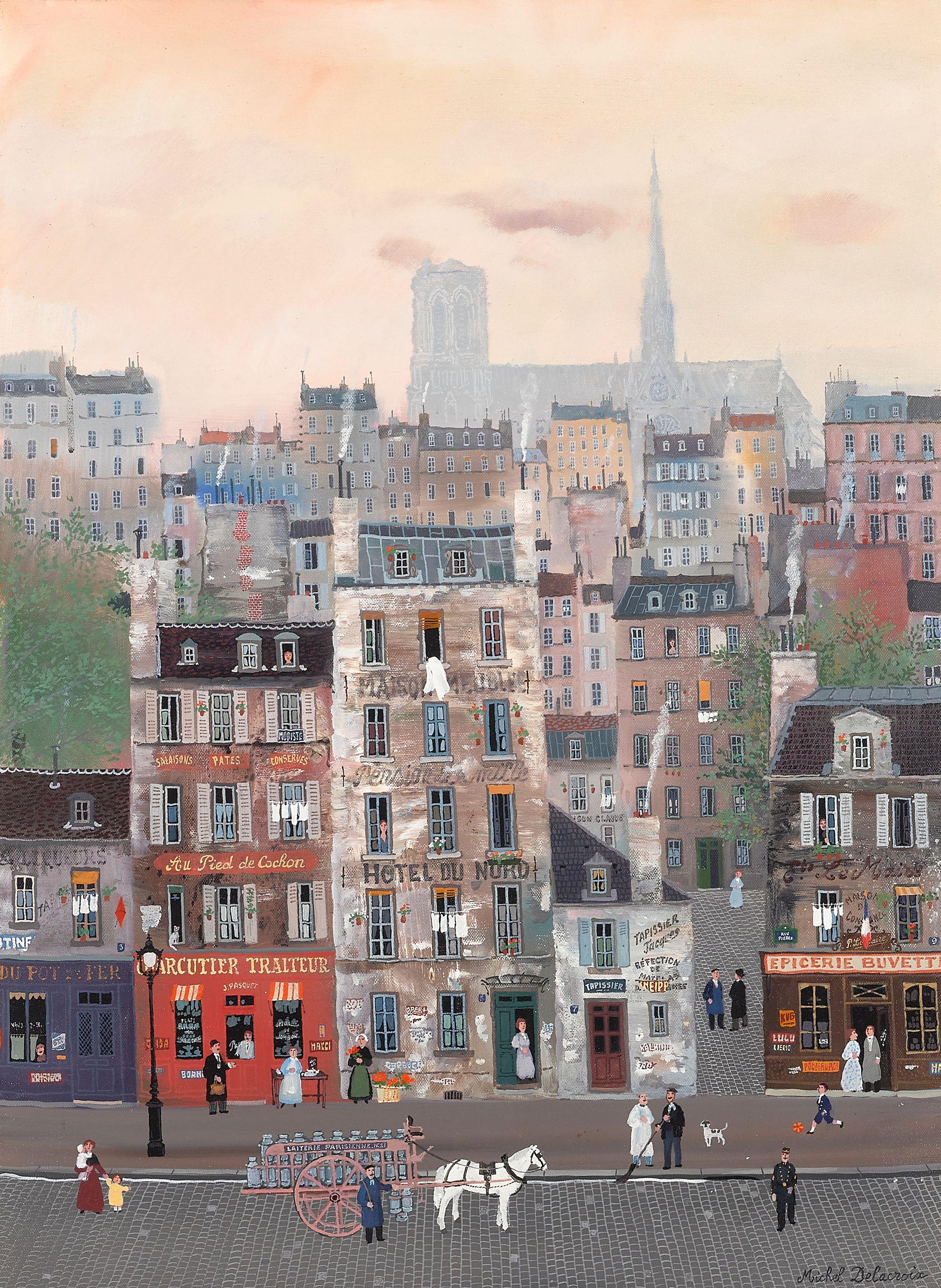 Michel Delacroix - La voiture du laitier