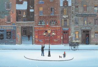 Michel Delacroix - The Street Lighter and audience