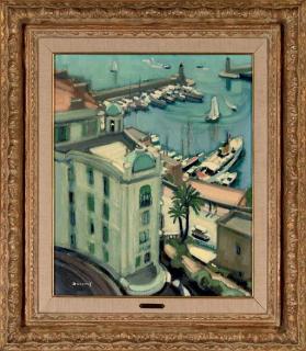 Michel Dureuil - A view across the harbour