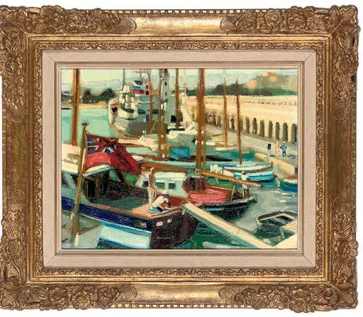 Michel Dureuil - Le Petrolier á Antibes