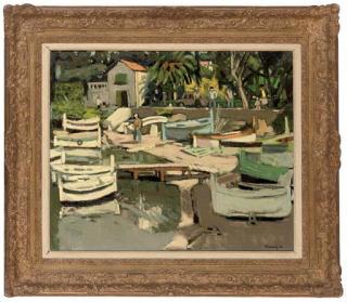 Michel Dureuil - Le port de l\'Olivette