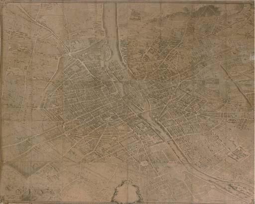 Michel Etienne Turgot - Plan de Paris