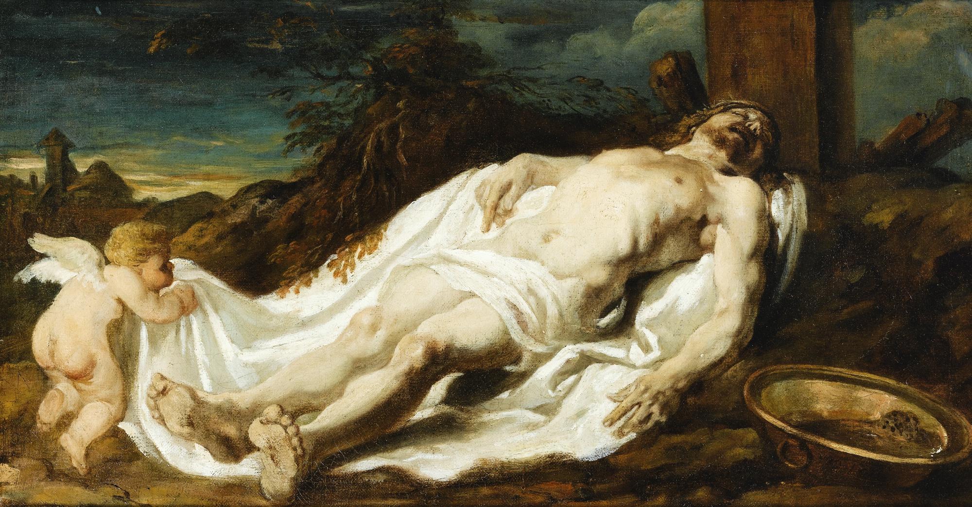 Michel-François Dandré-Bardon - The Dead Christ Lying By The Cross