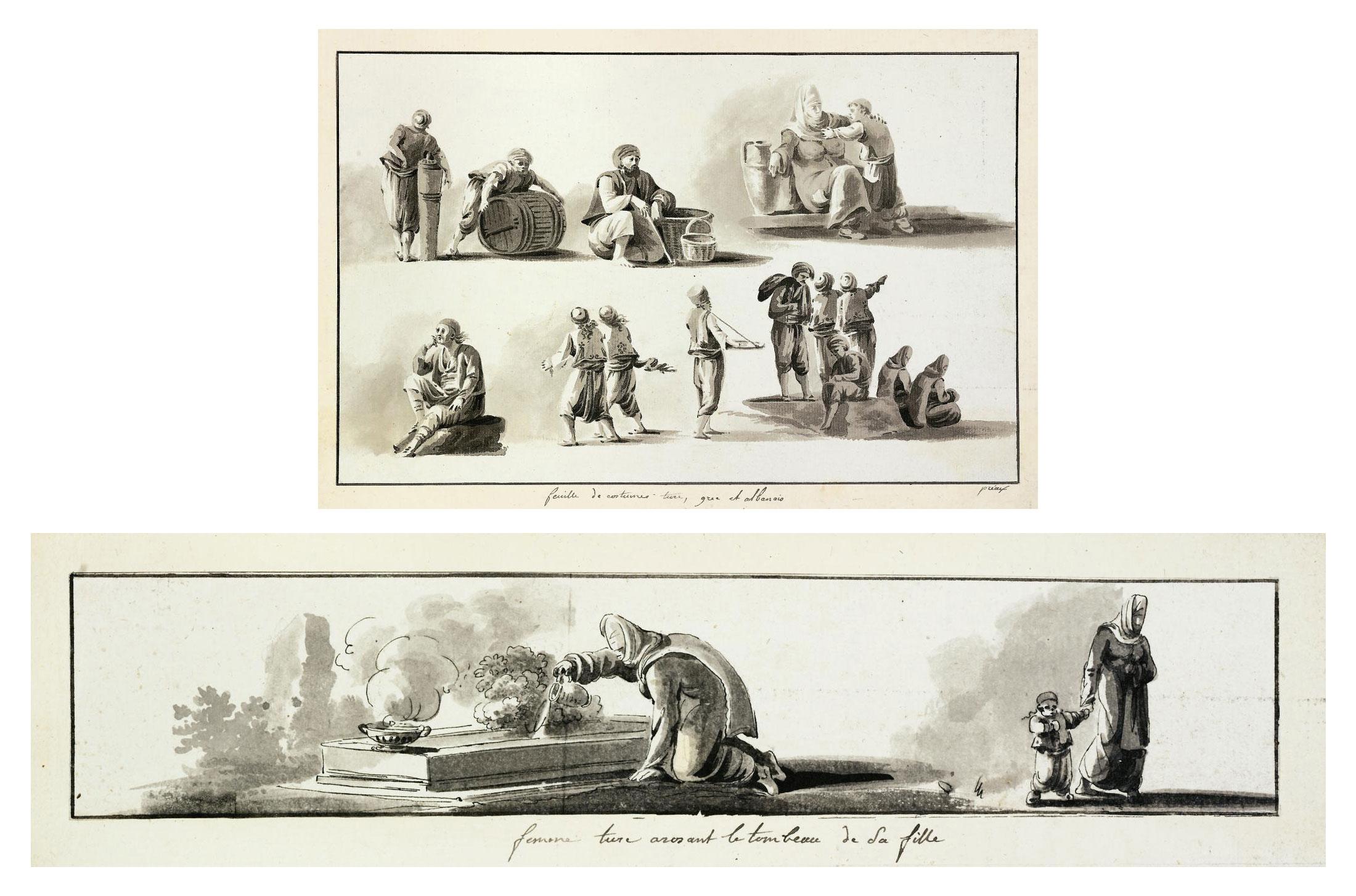 Michel-François Préault - Costumes of Greek, Turkish and Albanian subjects