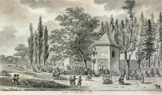 Michel-François Préault - Traders at Pera, on the Bosphorus