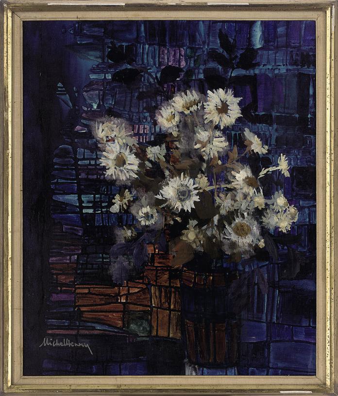 Michel Henry - Vase de fleurs