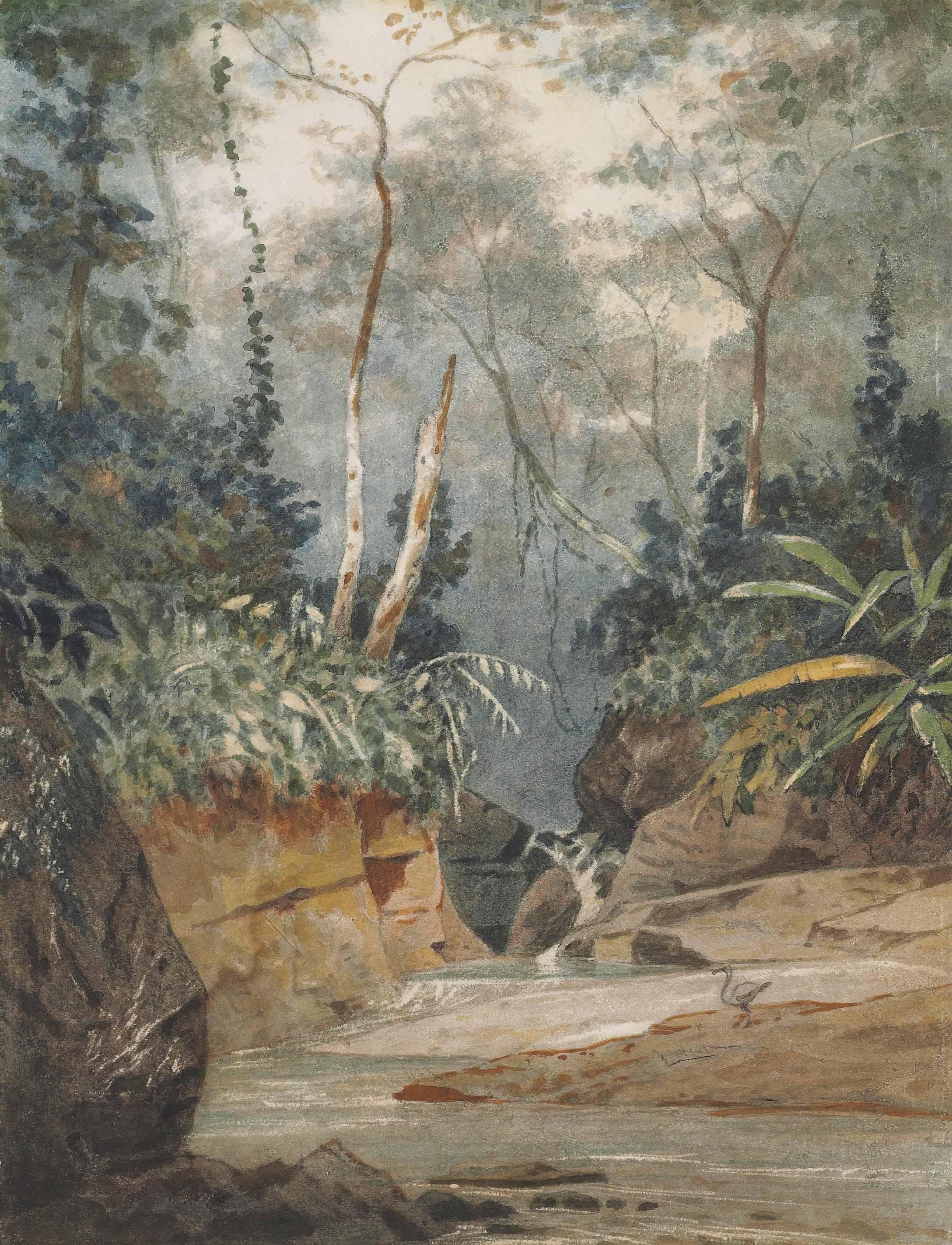 Michel Jean Cazabon - Landscape, Trinidad