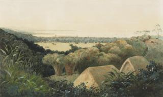 Michel Jean Cazabon - Port of Spain from Cotton Hill