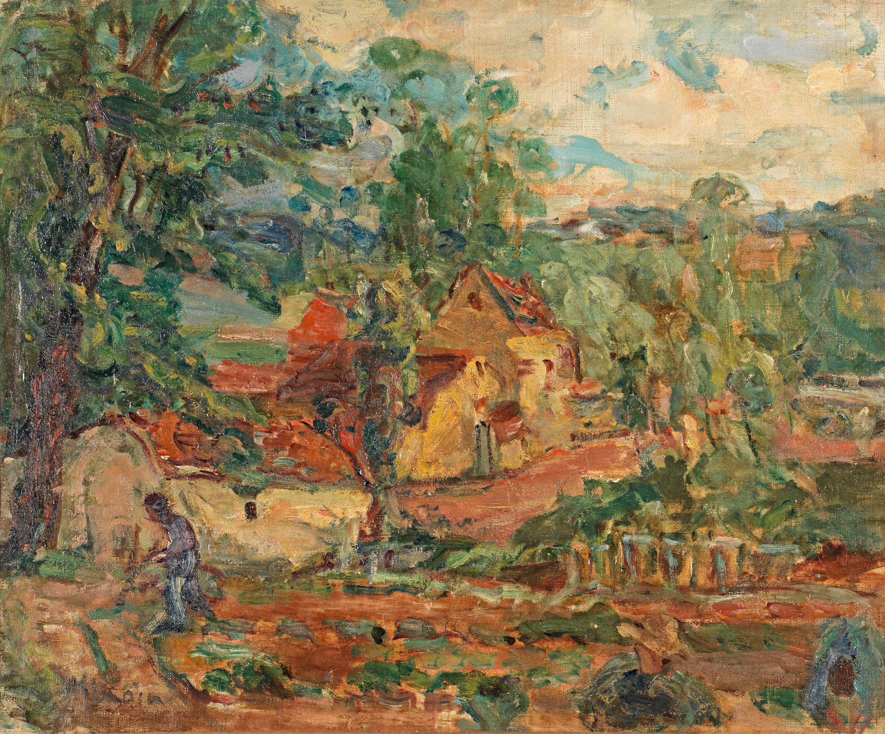 Michel Kikoïne - Dans le jardin