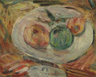 Michel Kikoine - Nature morte aux fruits