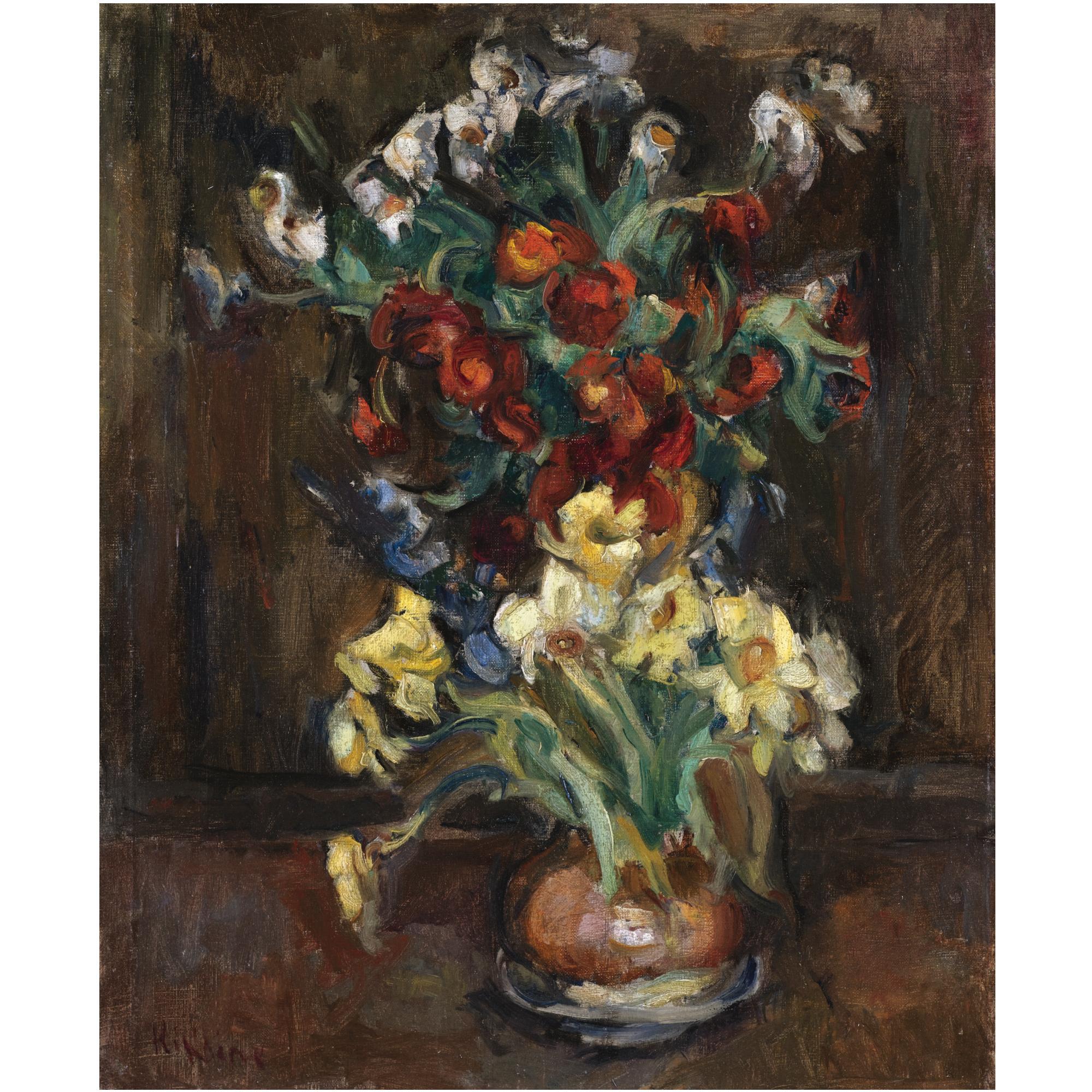 Michel Kikoïne - Still Life Of Flowers