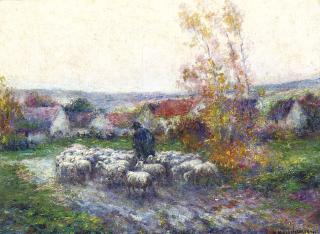 Michel Korochansky - Herding the sheep
