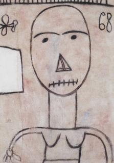 Michel Macreau - La jeune fille au crane rose