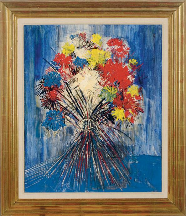 Michel Marie Poulain - A colorful bouquet