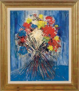 Michel Marie Poulain - A colorful bouquet