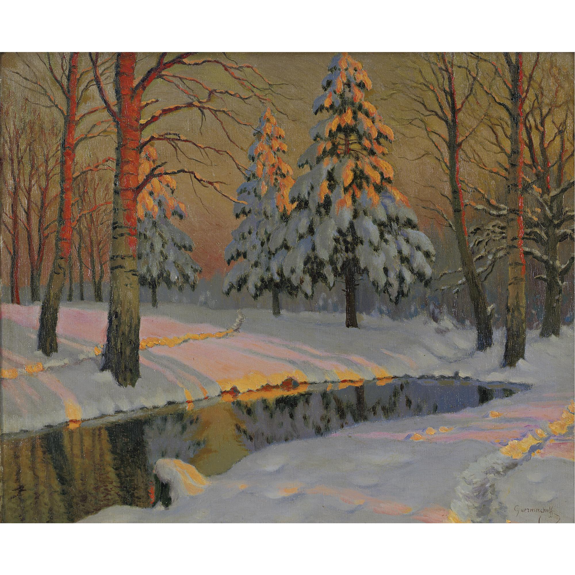 Michel Markinovitch Guermacheff - Winter Shadows